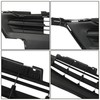 ANTUKO Front Bumper Bar Lower Grille Textured Black Replacement for