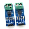 2 X 5A Range Electrical Parts Current Sensor Module ACS712