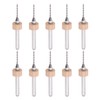 sourcing map Micro PCB Drill Bit Set, 1/8" Shank 1mm