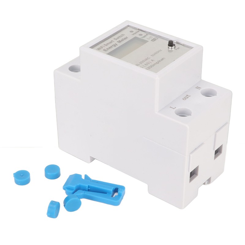 WiFi Electricity Meter LCD Display Watt Hour Meter APP Control