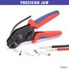Gazoe Solar PV Cable Crimping Tool for Solar Wire Connectors,