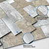 MOFIT Backsplash Tile for Kitchen Peel and Stick Stone Matte