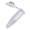 McKesson Microcentrifuge Tubes with Snap Cap - Clear, Graduated, and