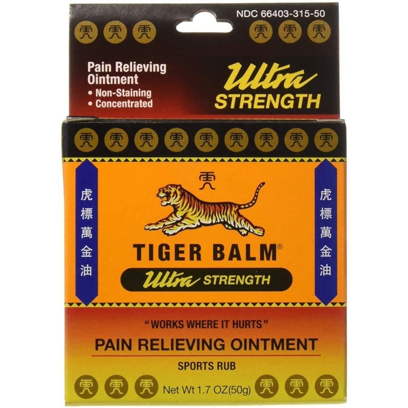 Tiger Balm Ultra Strength, 50 GM, 1.70 Oz by Tiger