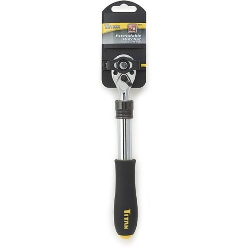 Titan 12070 3/8-Inch Drive x 8 to 12-Inch 72-Tooth Extendable