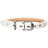 ONS Roll Round Collar #2 White (Small Dog)
