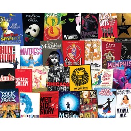 Springbok's 1000 Piece Jigsaw Puzzle It's Showtime! - Made in USA