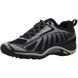 Merrell Women's Siren Edge 3 Hiking Shoe, Black/Monument, 7.5 M US