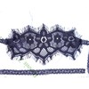 Bonnie Z. Leonardo Women Mysterious Black Lace Masks Lace Blindfold