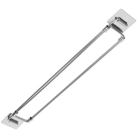 KOMBIUDA Rv Fridge Tension Rod Adjustable Stainless Steel Support for Rv Refrigerators and Campers Lightweight Travel Trailer Accessory for Securing Food and Preventing Spills