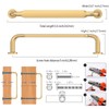 ROMATEE 10 Pack Champagne Bronze Cabinet Pull 5 Inch(128mm) Kitchen