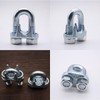 5/8 Inches Wire Rope Clamp,Heavy Duty Wire Rope Cable Clip