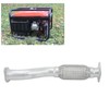 Exhaust Flex Ripple Pipe 5 to 6.5KW Wear Resistant Silent