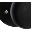 Schlage F80-PLY Plymouth Storeroom Door Knob Set, Matte Black