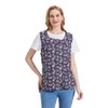 Nanxson Women Cobbler Apron with 2 Patch Pockets, Cotton Printed