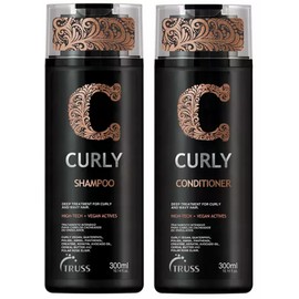 TRUSS Curly Shampoo and Conditioner Set Bundle