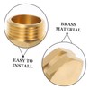 Outanaya 3/4 Garden Hose Brass Stopper Set Garden Hose Cap