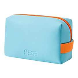 Generic Makeup Bag Pouch Travel Cosmetic Bag, Travel Toiletry Bag Make Up Bags Organizer Cute Makeup Brushes Storage Bag Case Travel Essentials Toiletries Accessories for Women (D)