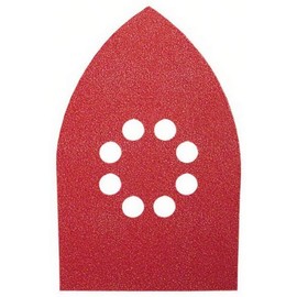 Bosch 2609256A78 Sanding Sheets for Multi-Purpose Sanders 100 x 170 cm Number of Holes 4 Grit 240 Pack of 5