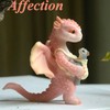Gemmia Miniature Garden Fairy Dragon Figurine- Going forward Dragon Statue