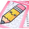 Llavero Didáctico de Tablas de Multiplicar, Material Educativo Lápiz