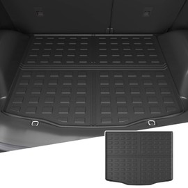 powoq TPE Trunk Mat Compatible with 2020-2024 Ford Escape Cargo Liner All Season Protection Cargo Mat Replacement for 2020 2021 2022 2023 2024 Ford Escape Accessories (Trunk Mat)