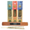 ULLAS Natural Organic Incense Sticks 3 Pack + 1 Aromasenses
