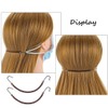 REQAG Pack of 15 Ponytails Hooks Elastic Band Hair Hooks