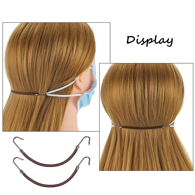 REQAG Pack of 15 Ponytails Hooks Elastic Band Hair Hooks