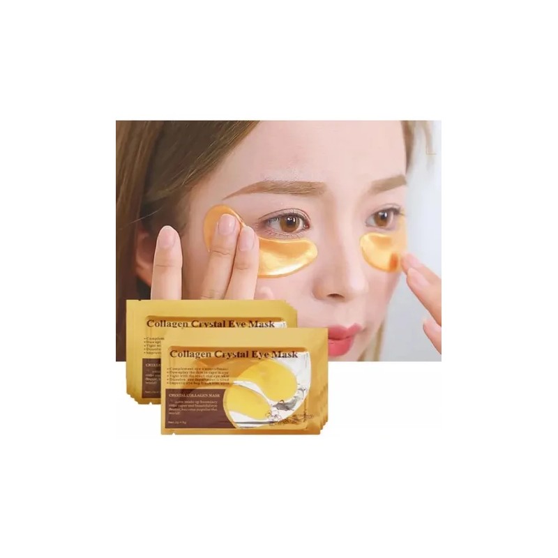 10 Sobres Ojos Colageno 24k Bolsas Ojeras Ojos Pilaten