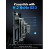 VCOM M.2 NVMe SSD External Case 10Gbps High Speed Data