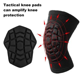 Volleyball Knee Pads for Running Cycling Rollerblading, Lightweight Youth Knee Sleeves for Skateboard Basketball Boys, Soft Knee Pad for Roller Skates Scooter Riding Biking Girls, Black S