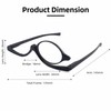 FEIVSN 2 Pack Makeup Reading Glasses for Women Flip Down