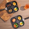 4-Cup Non-Stick Aluminum Egg Pan – BPA-Free Coating for Healthy