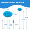 Microfiber Ceiling Fan Cleaner Duster - Extendable 13-67 Inch Pole,