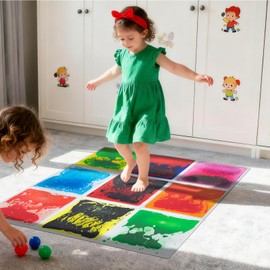 Art3d Liquid Fusion Activity Play Centers for Children, Toddler, Teens, 12" X 12" Pack of 9 Tiles