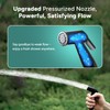 DR.PREPARE Camping Shower, 4 Gallons/15L Portable Shower with Foot Pump,