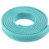 Teal, 10 Feet, 1 Inch PolyPro Rope - Flat Hollow