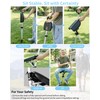 Portable Walking Stick Cane with Seat, Foldable Chair, Lightweight Aluminum,