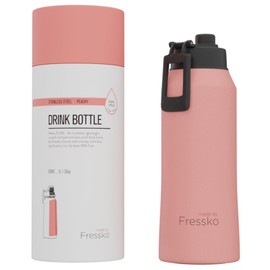Fressko Insulated Stainless Steel Bottle Sip Lid 1L, Peachy