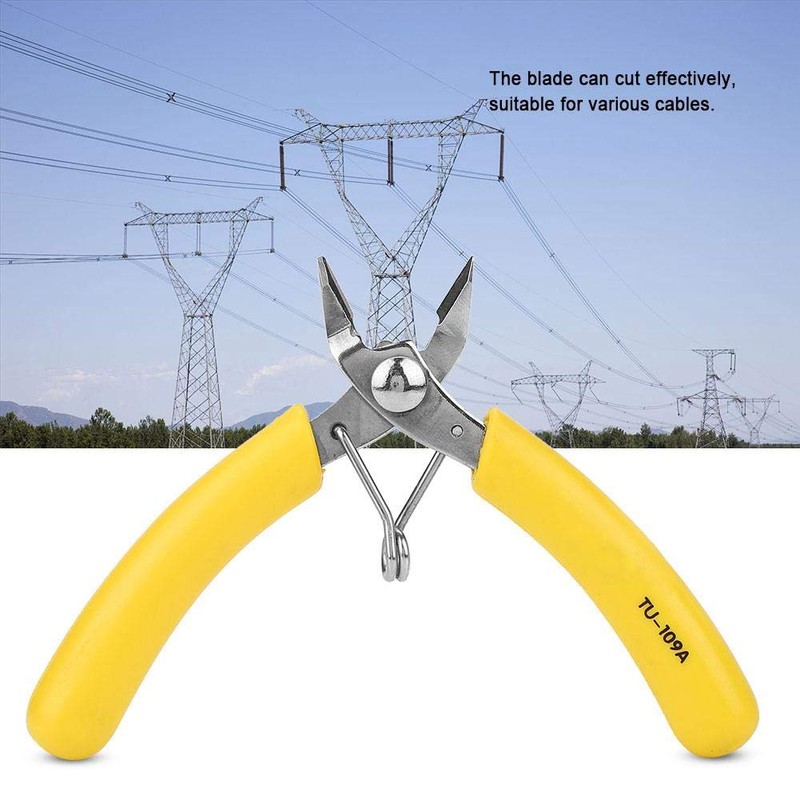 5 Inch TU-109 TU-109A Electric Diagonal Pliers Wire Cutter Side