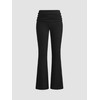 CIDER Flare Leggings for Women Low Waist Flared Trousers Jersey