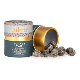 Ode Health Turkey Tail Honey Pearls, 21 Pearls
