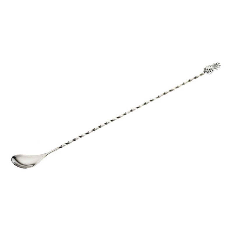Barfly Pineapple Bar Spoon, End 13 1/4" (33.7 cm), Stainless