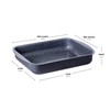 Ceramic Coated Roasting Pan/Lasagna Pan - With Natural Nonstick Coating,
