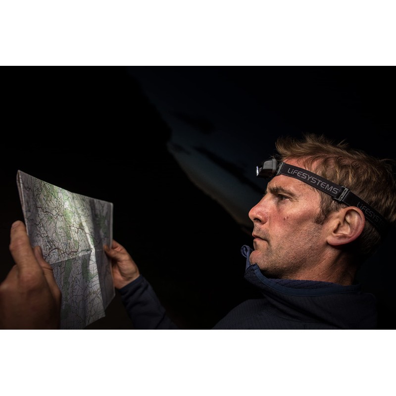 Life Systems Intensity 155 LED Head Torch, Black, One Size
