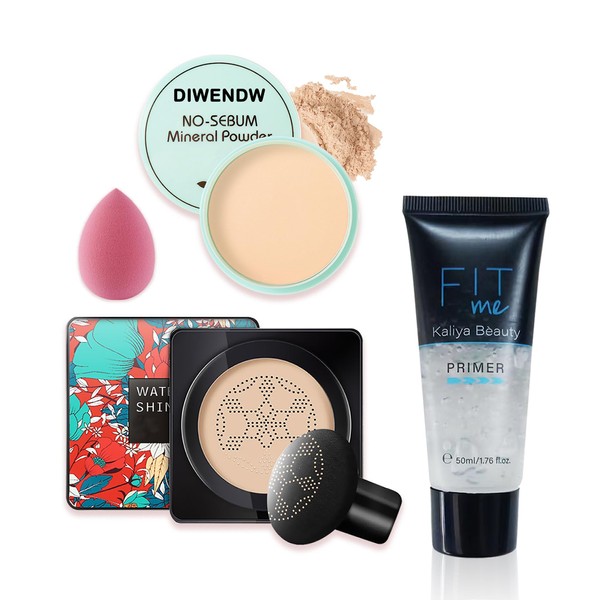 Mushroom Head Air Cushion CC Cream Full Coverage Liquid Foundation