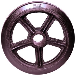 JC Pacific Heavy Duty 8″ X 2″ Mold on Rubber Wheel