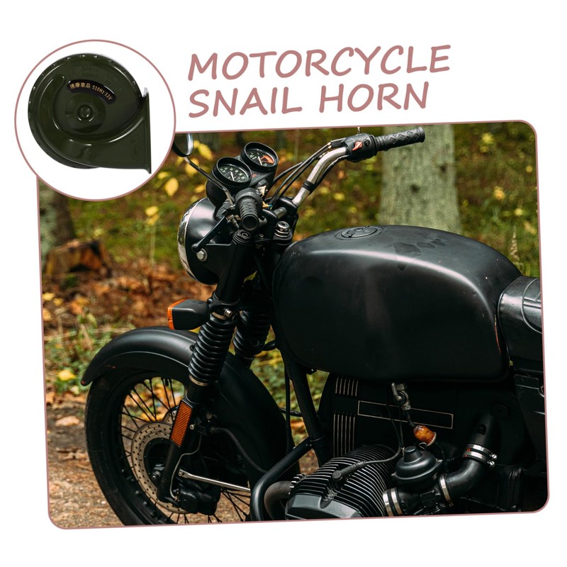 Alipis Motorcycle Horn Loud Speaker for Atv and Scooter Durable