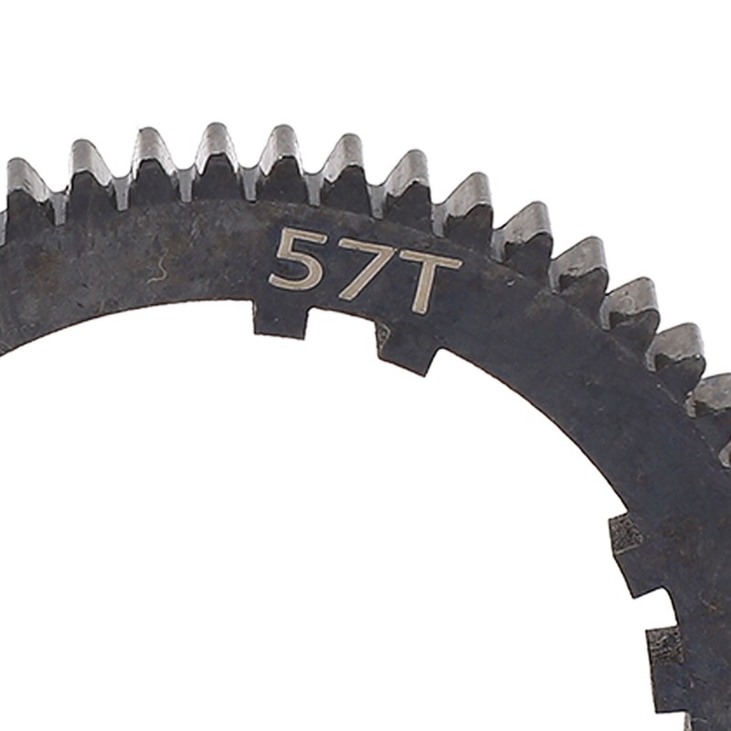 RC Gearbox Gear Black Smooth Rolling Increase Speed 57T Steel